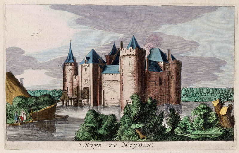 Muiderslot 1649 Blaeu